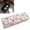 Lattice Pattern Portable Glasses Box(Light Pink)