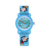 JNEW A335-86267 Children Cartoon 3D Diving Monkey Silicone Waterproof Quartz Watch(Light Blue)