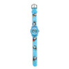JNEW A335-86267 Children Cartoon 3D Diving Monkey Silicone Waterproof Quartz Watch(Light Blue)