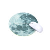 5 PCS Round Soft Rubber Planet Mouse Pad Computer Pad, Size: 250 x 250 x 3mm(Moon)