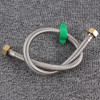 4 PCS 40cm Copper Hat 304 Stainless Steel Metal Knitting Hose Toilet Water Heater Hot And Cold Water High Pressure Pipe 4/8 inch DN15 Connecting Pipe