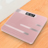 Mini Electronic Scale Home Weighing Scale Battery Stlye(Lines Rose Gold)