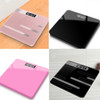 Mini Electronic Scale Home Weighing Scale Battery Stlye(Lines Rose Gold)
