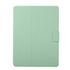 For iPad 9.7 (2018) / (2017) Electric Pressed Texture Horizontal Flip Leather Case with Holder & Pen Slot(Mint Green)