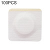 100 PCS 043 Square Breathable Non-woven Fabric Adhesive Wound Dressing Pad, Size:8 x 8 x 4cm(White)