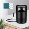 Household Mute Inhalation Photocatalyst USB Physical Mosquito Killer Small Q-Black(USB Direct)