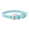 Cat Dog Rivet Collar Pet Accessory Collar, Size: L(Blue)