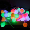 LED Waterproof Ball Light String Festival Indoor and Outdoor Decoration, Color:Colorful 50 LEDs -Battery Power