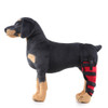 HJ19 Pet Surgery Rehabilitation Back Leg Protector Walking Aids, Size: L(Red Left Back Leg)