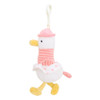 Cartoon Plush Toy Keychain Pendant(Pink Girl)