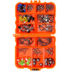 165 PCS / Set Road Squid Hook Accessories Set(026 Orange Box)