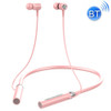 BT-63 Wireless Bluetooth Neck-mounted Magnetic Headphone(Pink)