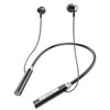 BT-61 Semi-in-ear Magnetic Neck-mounted Bluetooth Earphone(Black )