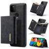 For Google Pixel 5a 5G DG.MING M1 Series 3-Fold Multi Card Wallet + Magnetic Back Cover Case(Black)