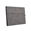 13 inch Leather Tablet Protective Case For Microsoft Surface Pro X, Color: Light Gray