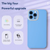 Color-contrast PC + TPU Case For iPhone 11 Pro(Sierra Blue+White)