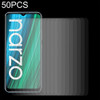 50 PCS 0.26mm 9H 2.5D Tempered Glass Film For OPPO Realme Narzo 50