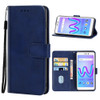 Leather Phone Case For Wiko Jerry 3(Blue)