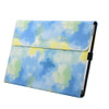 For Microsoft Surface Pro 7+ / 7 / 6 / 5 / 4 Ink and Wash Leather Tablet Protective Case, Color: Blue