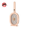 ZH228 2 in 1 Electric Shock Mosquito Killer Mosquito Swatter, Style: With Big Base(Pink)