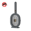 ZH228 2 in 1 Electric Shock Mosquito Killer Mosquito Swatter, Style: With Big Base(Dark Green)