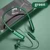 K1688 Neck-mounted Noise Cancelling IPX5 Sports Bluetooth Headphone(Green)