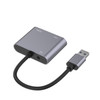 3 in 1 USB to HDMI / VGA / Audio HUB Adapter