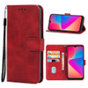 Leather Phone Case For BLU C7(Red)