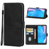 Leather Phone Case For Alcatel 3X Plus(Black)