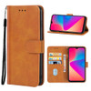 Leather Phone Case For BLU C7(Brown)