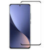 Full Glue 9H HD 3D Curved Edge Tempered Glass Film For Xiaomi Mi 12X / 12(Black)