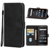 Leather Phone Case For Ulefone Armor 3WT(Black)