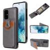 For Samsung Galaxy S20 Ultra Soft Skin Leather Wallet Bag Phone Case(Grey)