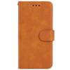 Leather Phone Case For Wiko View Lite(Brown)