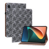 For Xiaomi Pad 5 / 5 Pro Color Weave Smart Leather Tablet Case(Black)
