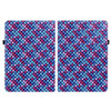 For Amazon Kindle Fire HD10 2021/HD10 Plus 2021 Color Weave Smart Leather Tablet Case(Blue)