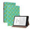 For Amazon Kindle Paperwhite 5 Color Weave Smart Leather Tablet Case(Green)