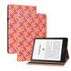For Amazon Kindle Paperwhite 5 Color Weave Smart Leather Tablet Case(Rose Red)