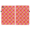 For Lenovo M10 Plus 10.3 inch TB-X606F Color Weave Leather Tablet Case with Holder(Rose Red)