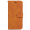 Leather Phone Case For Alcatel 1S(Brown)