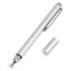Universal Silicone Disc Nib Capacitive Stylus Pen (Silver)