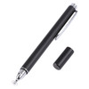 Universal Silicone Disc Nib Capacitive Stylus Pen (Black)