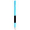 3 in 1 Universal Silicone Disc Nib Stylus Pen with Mobile Phone Writing Pen & Common Writing Pen Function (Sky Blue)