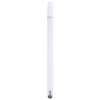 361 2 in 1 Universal Silicone Disc Nib Stylus Pen with Mobile Phone Writing Pen & Magnetic Cap(White)