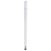 361 2 in 1 Universal Silicone Disc Nib Stylus Pen with Mobile Phone Writing Pen & Magnetic Cap(Silver)