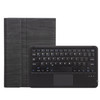 SFGO-A Tree Texture Bluetooth Keyboard Leather Case with Touchpad For Microsoft Surface Go 3 / 2 / 1(Black + Black)