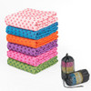 Microfiber Thickening Non-slip Yoga Blanket Long Washable Yoga Mat, Random Color Delivery