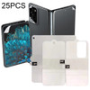 25 PCS Full Screen Protector Explosion-proof Hydrogel Film For OPPO Find N (Big Screen + Front Rear Film)