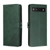 For Google Pixel 6a Cow Texture Leather Phone Case(Green)