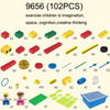 9656 (102 PCS) Children Assembling Building Block Toy Set